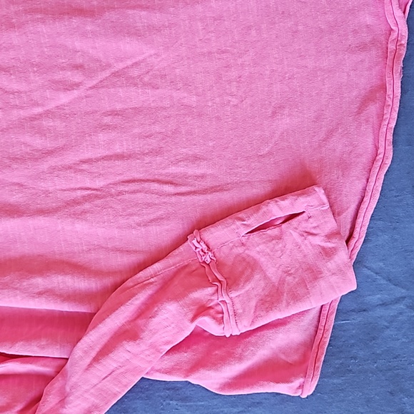 Free People We The Free Arden Tee Aurora Pink XS - Picture 6 of 10